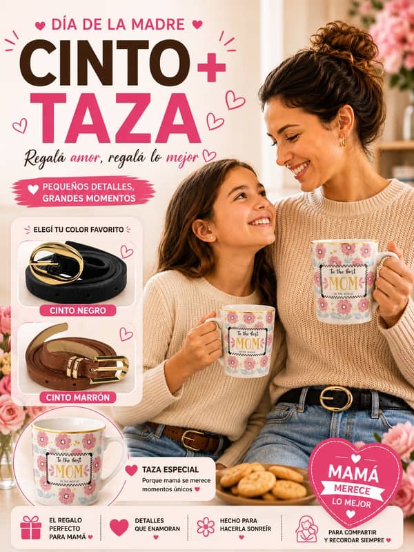 Cinto + Taza Combo 